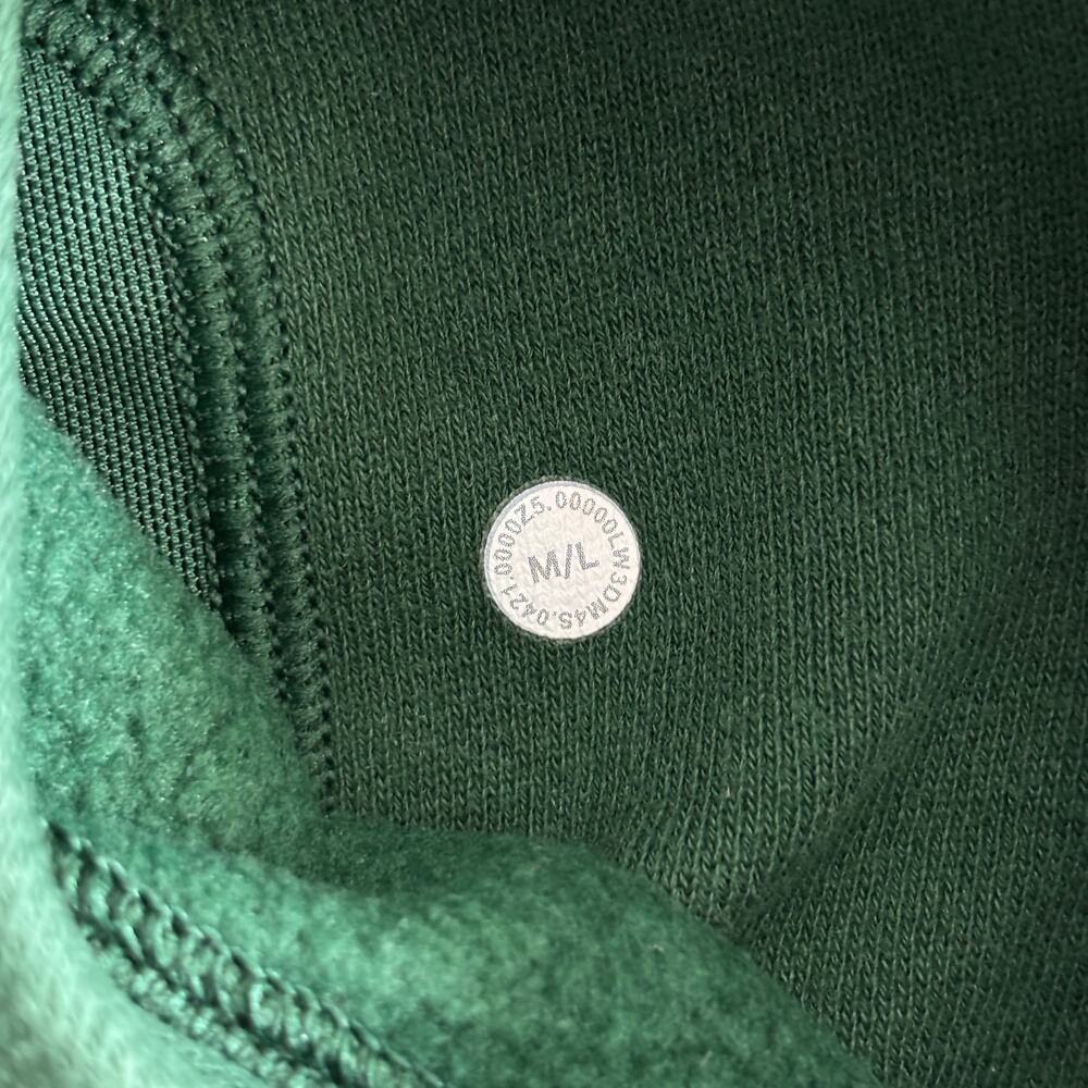 Lululemon Scuba Oversized Half-Zip Hoodie Everglade Green - Size: M/L - Picture 6 of 9